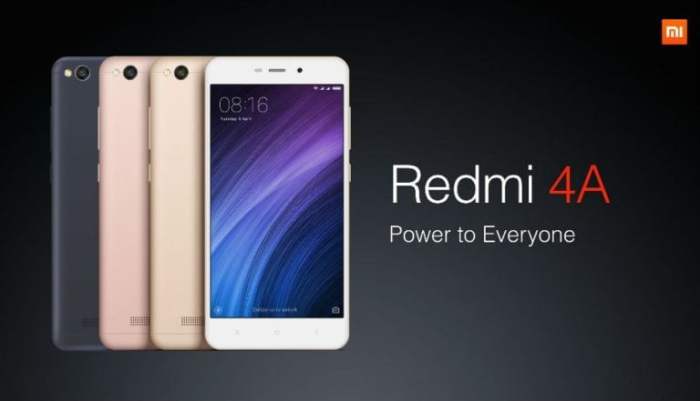 Custom rom redmi 4a