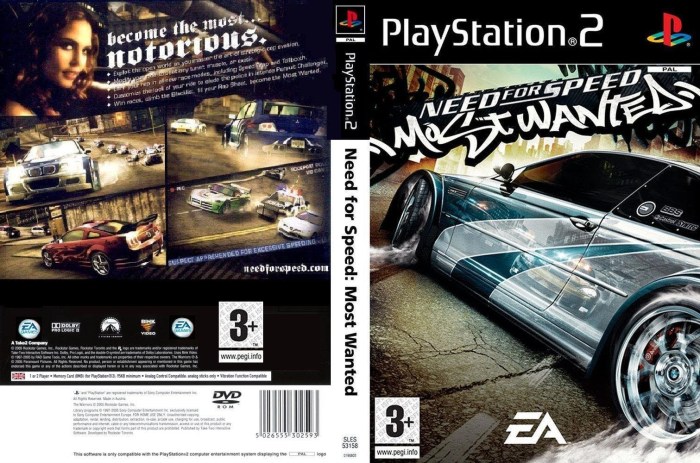 Need for speed most wanted ps2 iso