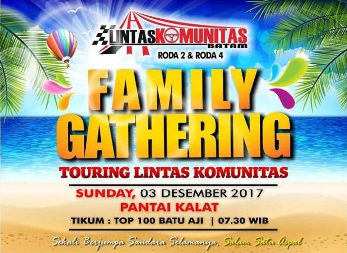 Tema gathering lucu