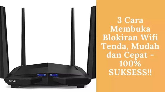 Cara membuka blokiran wifi