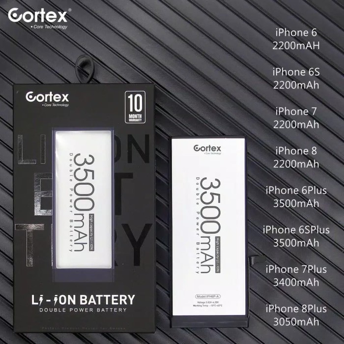 Cortex baterai 6s batre tokopedia