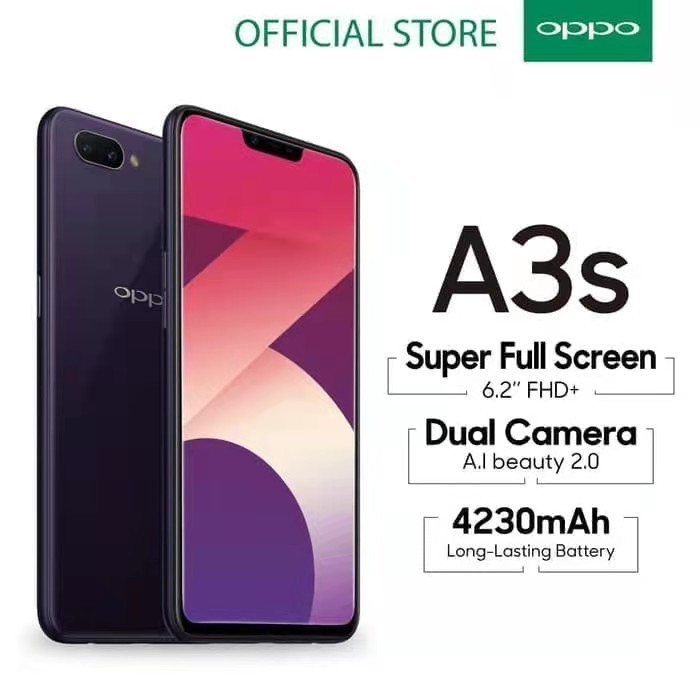 A3s oppo specs 3gb price