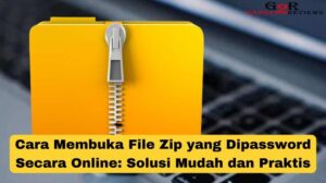 Cara membuka file zip yang terkunci