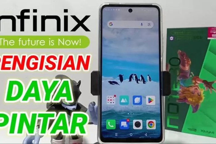 Cara mengaktifkan fast charging infinix