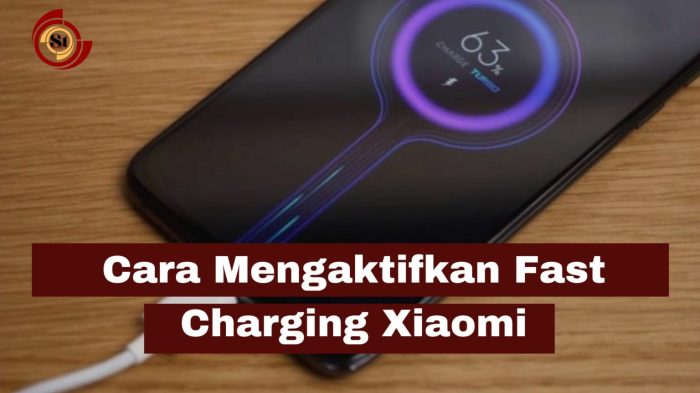 Cara mengaktifkan fast charging infinix