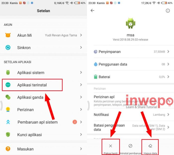 Cara menghilangkan rekomendasi aplikasi di xiaomi