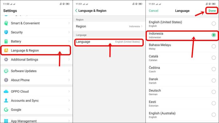 Cara mengubah bahasa china ke indonesia di hp oppo a37