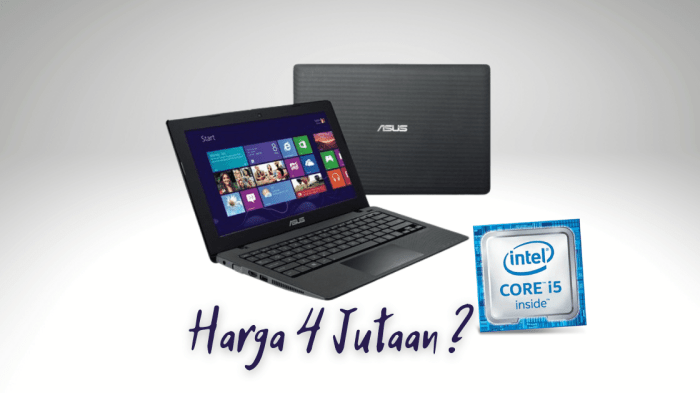 Laptop asus harga 4 jutaan