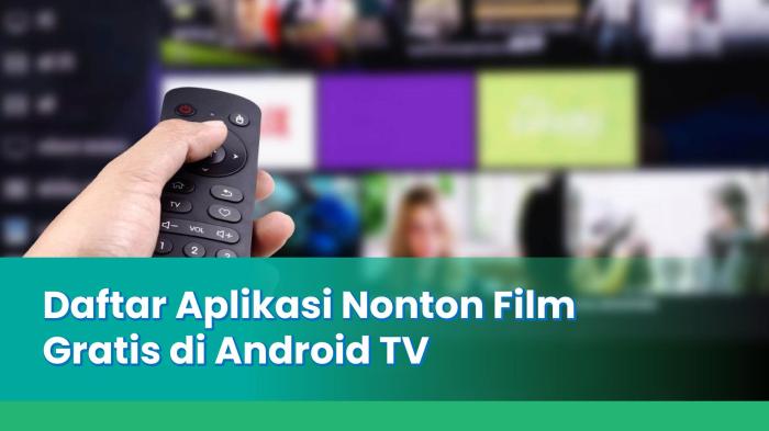 Aplikasi nonton film gratis di smart tv