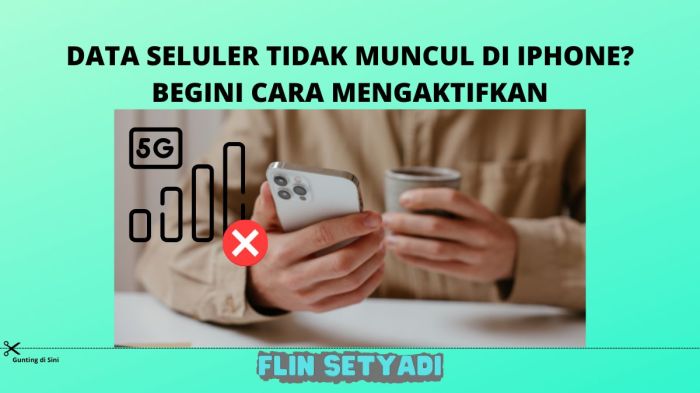 Data seluler tidak muncul di xiaomi