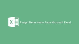 Excel fungsinya