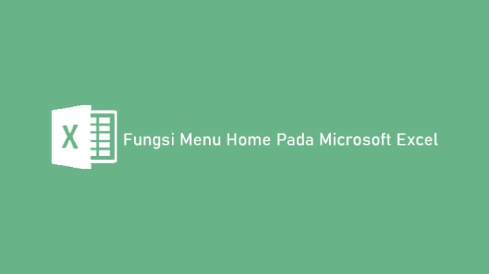 Excel fungsinya