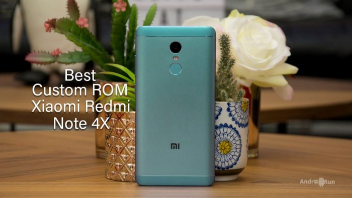 Custom rom redmi 4x