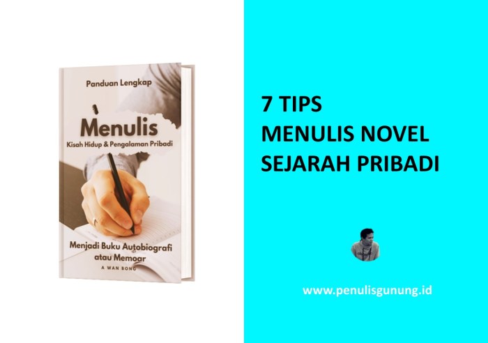 Cara membuat novel sejarah