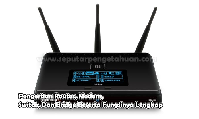 Bedanya bridge switch router berada pada