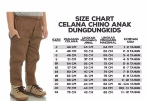 Size 85 setara dengan