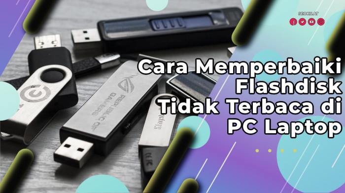 Kenapa flashdisk tidak terbaca di hp