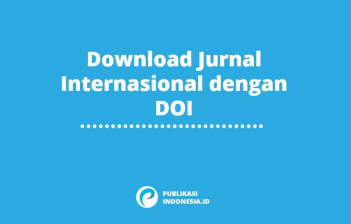 Download doi jurnal