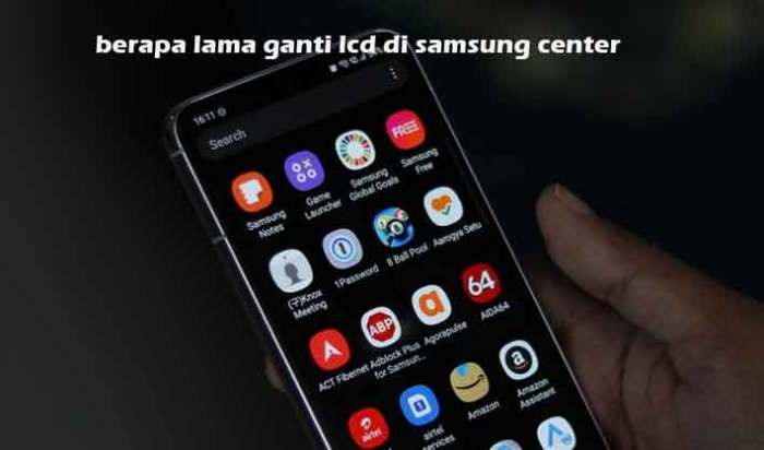 Ganti lcd berapa lama