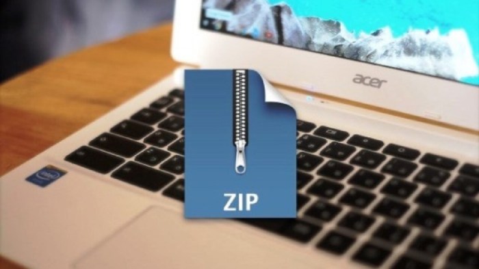 Cara membuka file zip yang terkunci