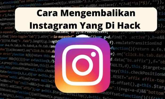 Cara mengembalikan story ig yang dihapus