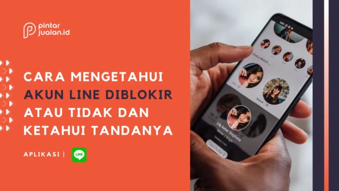 Cara mengetahui line diblokir