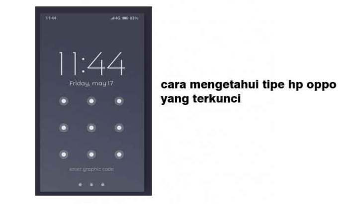 Cara cek umur hp oppo