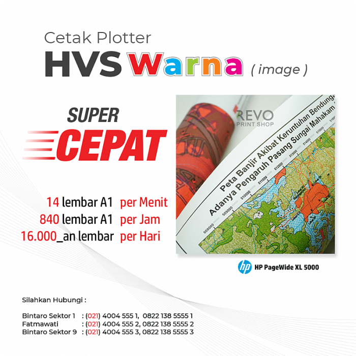 Harga print berwarna