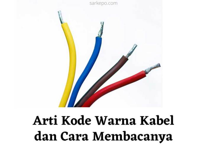 Warna kabel 3 phase