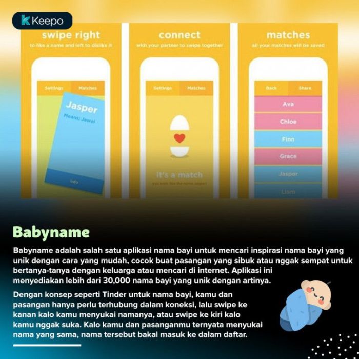 Membuat nama bayi online