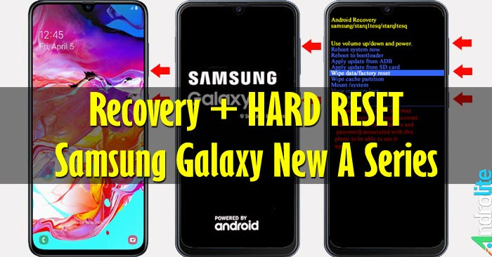 Cara reset hp samsung a10