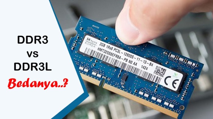 Perbedaan ddr3 dan ddr3l