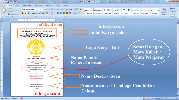 Cara membuat makalah di hp