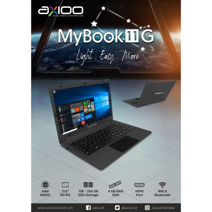Axioo mybook shopee 4gb bagus review1st 64gb intel emmc kualitas mahasiswa z8350 w10 komputer berkualitas