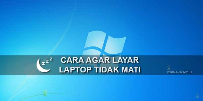 Cara agar layar hp tidak mati