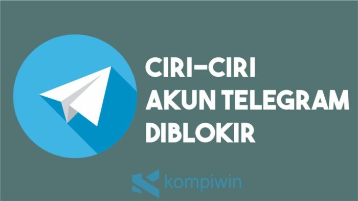 Ciri ciri line diblokir