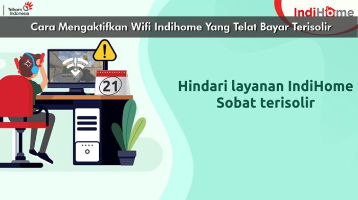 Ciri ciri wifi belum bayar