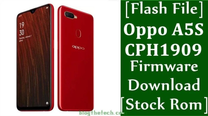 Flash oppo a5s