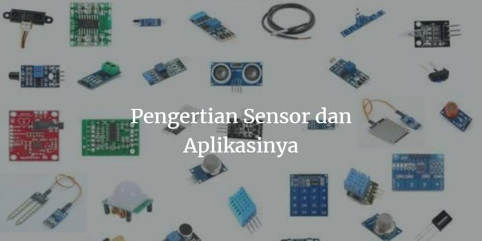 Macam macam sensor dan fungsinya