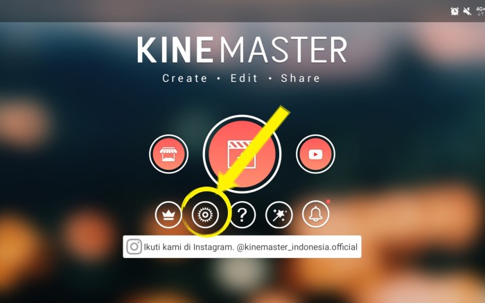 Resolusi kinemaster