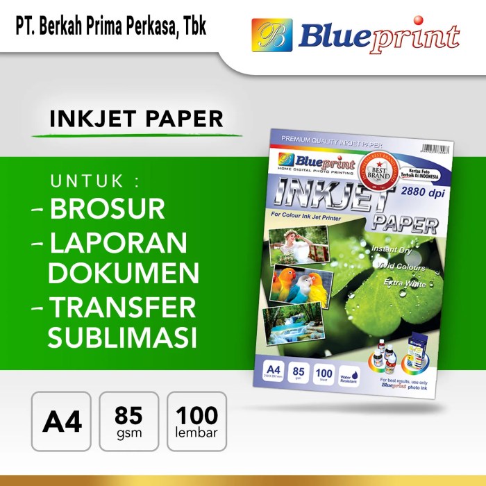 Kertas inkjet gsm tokopedia