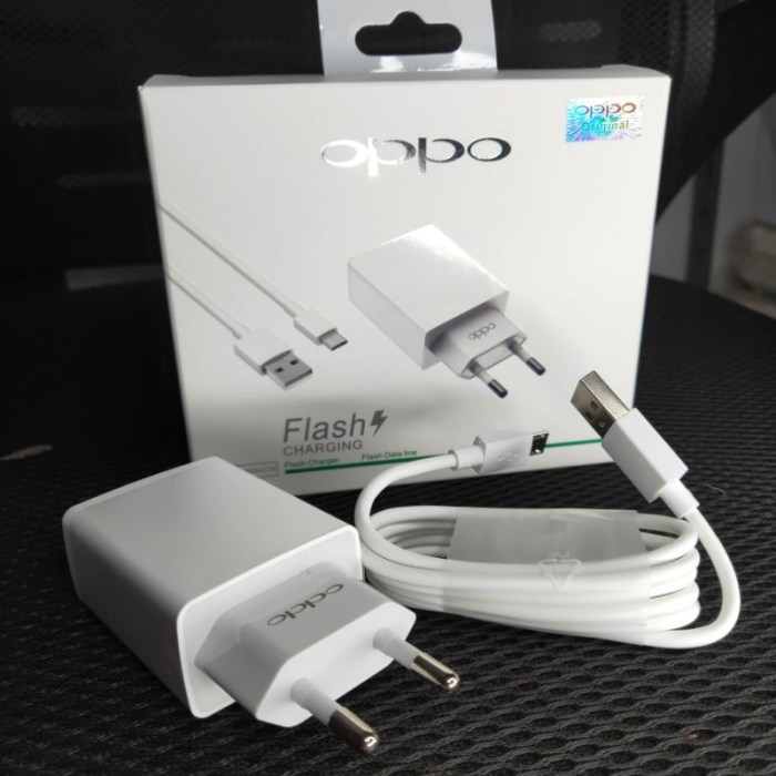 Ciri charger oppo original