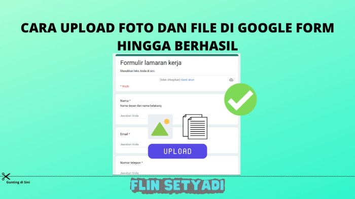 Kenapa tidak bisa upload file di google form