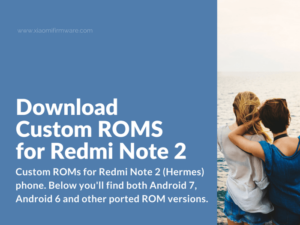 Custom rom redmi note 2