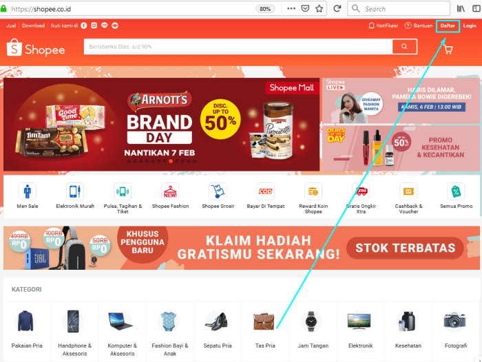 Cara menulis note di shopee