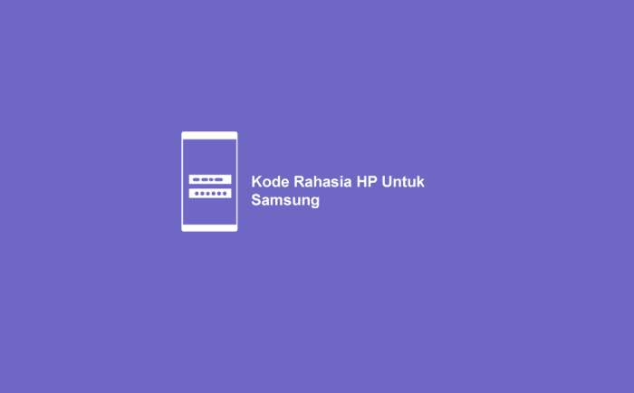 Rahasia kode untuk tipe terbaru