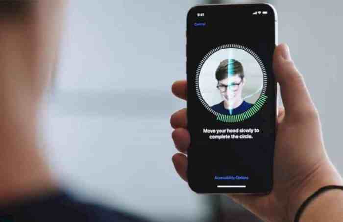 Penyebab face id iphone rusak