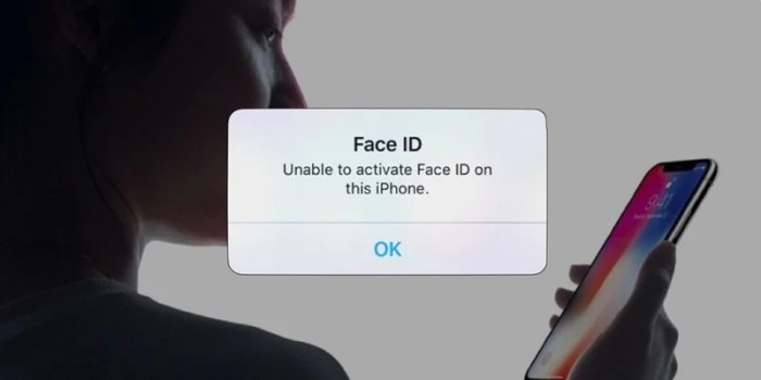 Penyebab face id iphone rusak