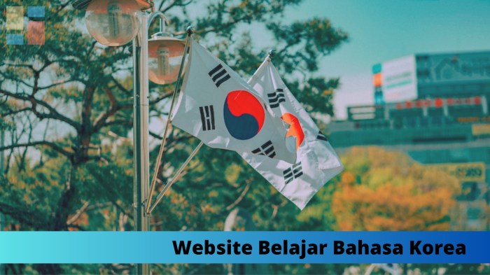 Website belajar bahasa korea