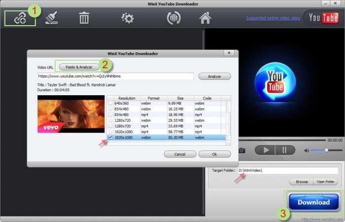 Line video downloader